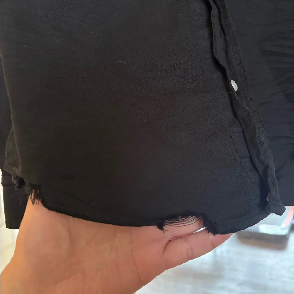 Frank & Eileen Faded Black Button Down Women's Shirt Size Extra Large - Picture 5 of 8